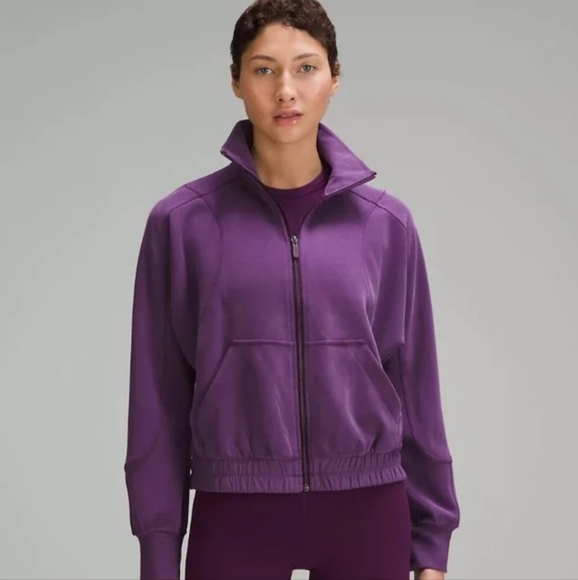 Brushed Softstreme Funnel Neck Zip Up DRAMATIC MAGENTA - Picture 1 of 1